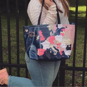 Kate's spade going places tote Europe
